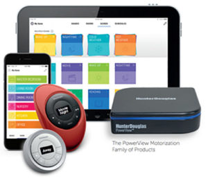 Hunter Douglas PowerView app and control system